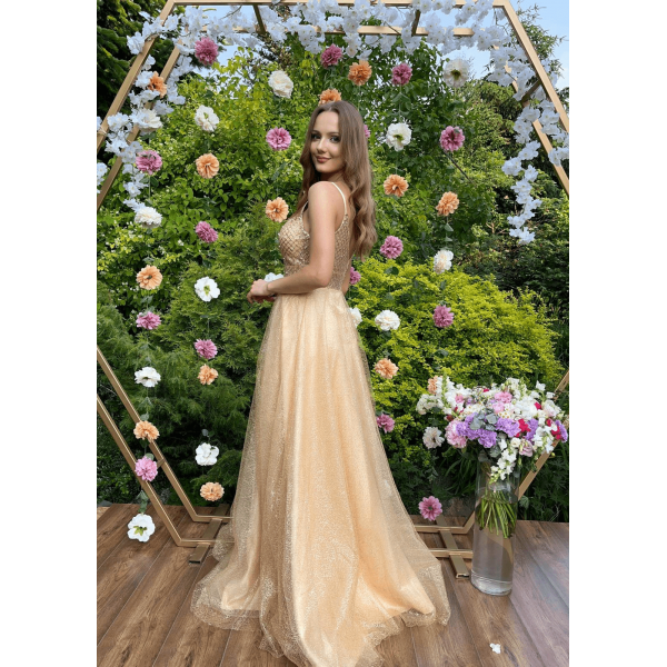 Svečana haljina za vjenčanje Gold